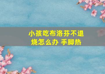 小孩吃布洛芬不退烧怎么办 手脚热